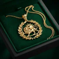 گردنبند شیر خورشید