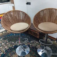 صندلی اپن جک دار حصیری