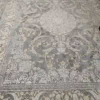 چهار تخته فرش 9 متری ۱۲۰۰ شانه برنگ ذغالی متالیک