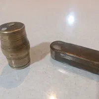 دو تا. انفیه دان قدیمی
