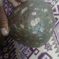 ‌شهاب سنگ برسیا ماه به شکل توپی