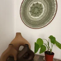 ست سه تکه گلدان دکوراتیو