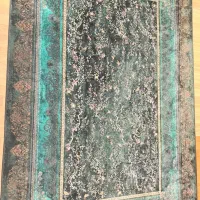 قالیچه ی ۴متری طرح باغ پرندگان