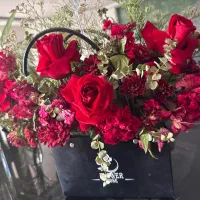 سبد گل طبیعی
