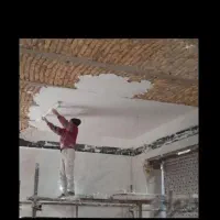 گچکاری ولکه گیری نصب دیوار وگچ کاری وتخریب کاری