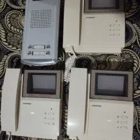 آیفون تصویری ۳ واحدی کماکس سیاه و سفید کاملا سالم