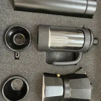 ست فرنچ پرس و موکاپات و فلاسک