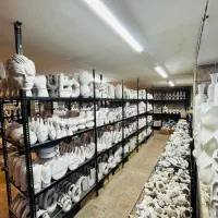 گلدان دیوارکوب دکوری پلیستر تولید و پخش