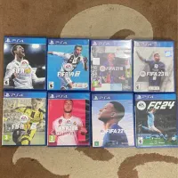 کالکشن دیسک های فیفا از ۱۷ تا ۲۴ برای ps4
