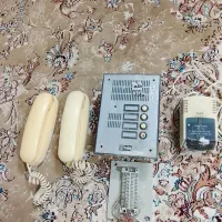 آیفون صوتی تابا  با پنل پنج طبقه با ۲ عدد گوشی|صوتی و تصویری|مشهد, نظام دوست|دیوار