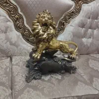 مجسمه شیر بزرگ پلی استر