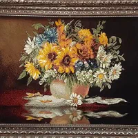 حراج تابلو فرشهای ماشینی ۱۲۰۰شانه به علت تغییر شغل