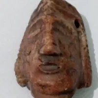 مجسمه ی سر یکی از سربازان ۷ هزار سال پیش