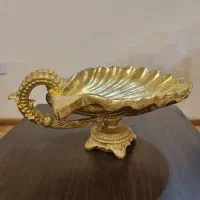 ظرف میوه پایه دار طرح صدف