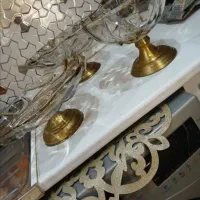 سرویس پذیرایی رنگ شامپاینی کاملا سالم