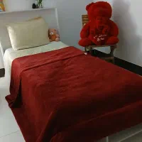 تخت خواب یک نفره همرا با تشک