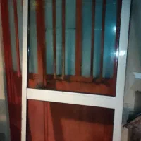 درب 2 لنگه 2 جداره آلومینیم کشویی