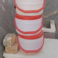 دبه|ظروف نگهدارنده، پلاستیکی، یک‌بارمصرف|قرچک, شهرک گلها|دیوار