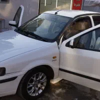 سمند تقویت دوگانه ef7 سفارشی ۴ چرخ دیسک  بدون رنگ