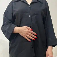 شومیز نخی مشکی