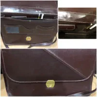 کیف چرم اداری دانشجویی وکیف مشکی