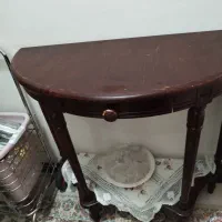 کنسول چوبی