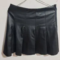 دامن چرم دخترانه نو