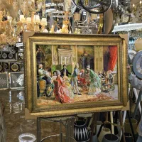تابلو فرش ماشینی طرح ابریشم کد ۶۰ خواستگاری