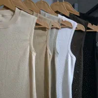 تاپ ساده و نگینی تک و عمده