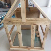 قفس پرنده چوب