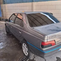 پژو 405 خاکستری  مدل 92 بی‌رنگ