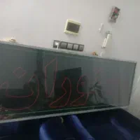 وسایل رستوران تابلو ال ای دی نو.آبچکان میز دخل چوب