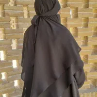 مقنعه خمار دو لایه