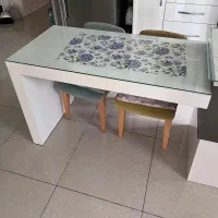 میز L شکل چهار نفره