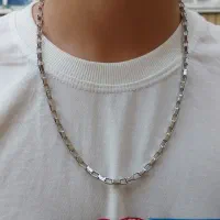 گردنبند و دستبند مردانه