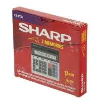 ماشین حساب شارپ اصل ژاپن مدل CS-2130 نو ۷ عدد