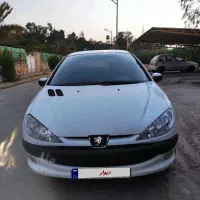 پژو ۲۰۶ تیپ ۵،مدل ۱۳۹۳سفید،بدون رنگ