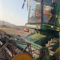 کمباین کاهکوب برای کار