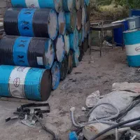 بشکه ۲۰۰لیتری اهنی