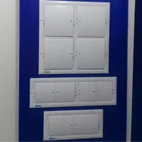 دریچه پلاستیکی کولر با درپوش زمستانpvc