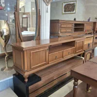 میز تیوی ، میز روکش چوب راش سفارشی، تولیدی TV
