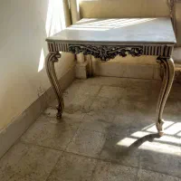میز  نهارخوری 4 نفره. شیک  چوب راش منبد کاری .