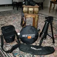 دوربین کنون 4000D به همراه تمام وسایل