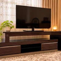 فروش میز تی وی 2تیکه متحرک سایز استانداردجنس خارجی