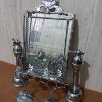آینه شمعدان تزیینی رومیزی مناسب سفره هفت سین