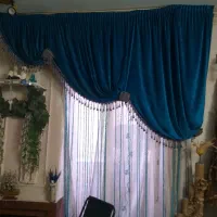 پرده مخمل  ترک زیبا