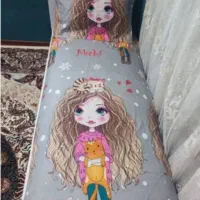 نیم ست روتختی دورتمام کشدوزی شده یک نفره