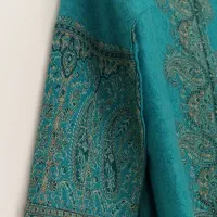 مانتو طرح ترمه درحد نو