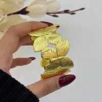 دستبند النگویی خارجی مدل پروانه