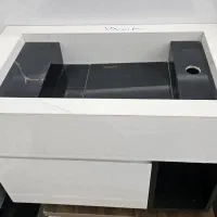 فروش تعدادی روشویی سرامیکی با کمد pvc ضد آب
